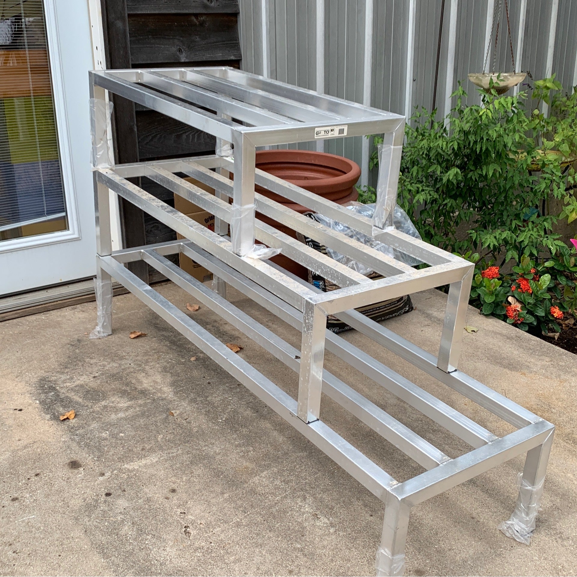 Aluminum Bee Stand - Rack | Texas Honey Bee Farm